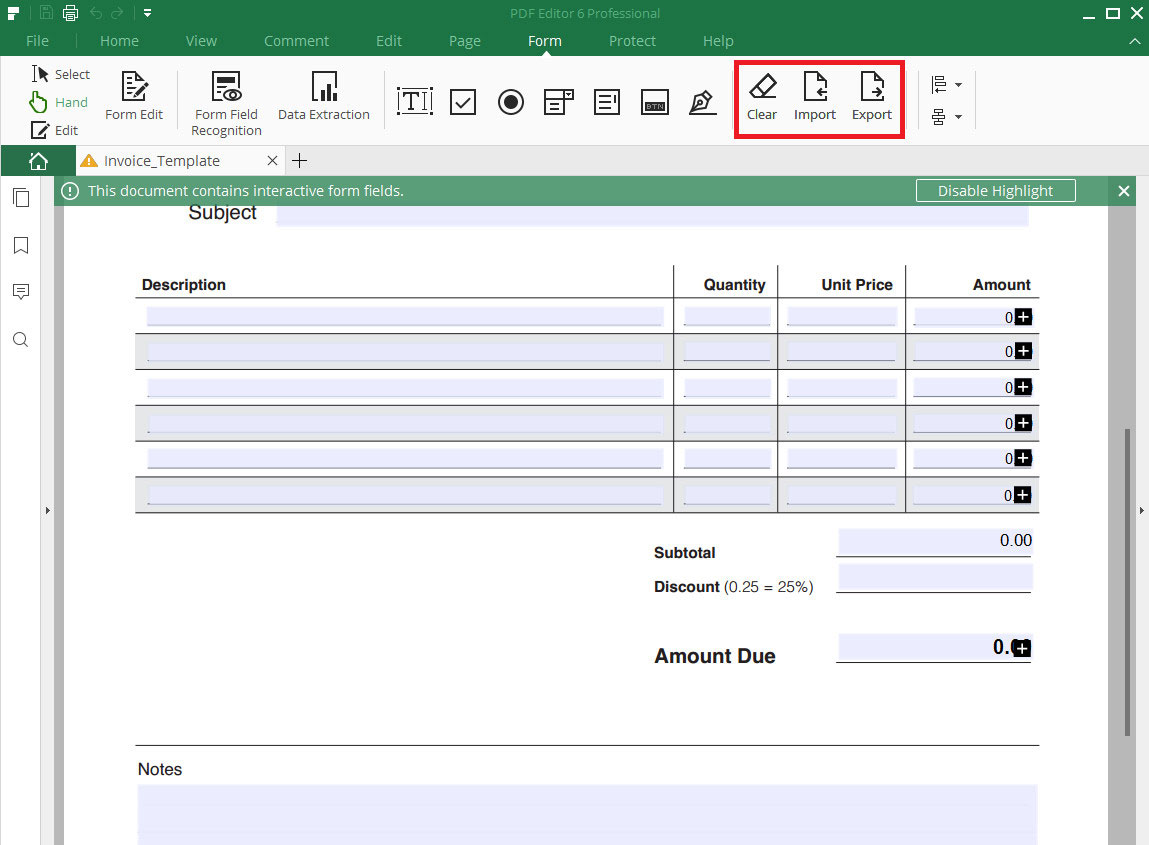 manage pdf forms